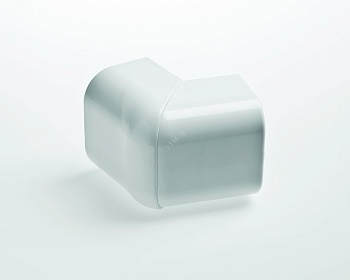 Угол для кабель-канала РКК внешний 74х55 Арктика бел. УВШ-74х55