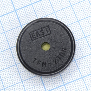 TFM-27DN - Пьезоизлучатель 85db/9v/2.5mA d=30.5  4.0kHz