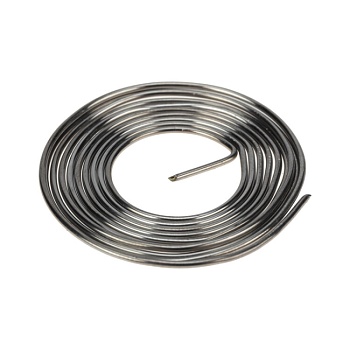 Припой с канифолью ПОС-60 1.0мм  1 метр - Припой трубчатый с канифолью REXANT, 1 м, d1.0 мм, (олово 60%, свинец 40%), спираль, блистер