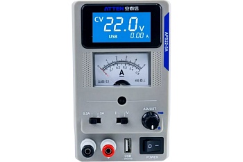 APS22-5A - Источник питания постоянного тока, регулируемый одноканальный 0-22В/5A, 125Вт, USB выход