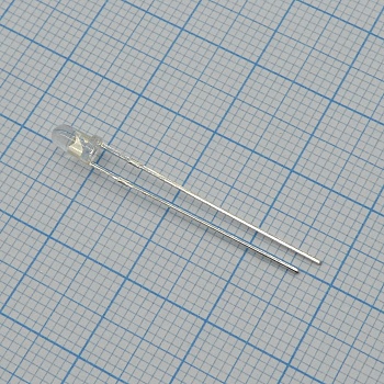 FYL-3014SUGC1A - Светодиод 3мм/зеленый/570нм/800мкд/прозрачный/30°