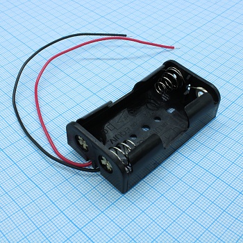 BH321-1A - Батарейный отсек на 2 элемента AA с проводом