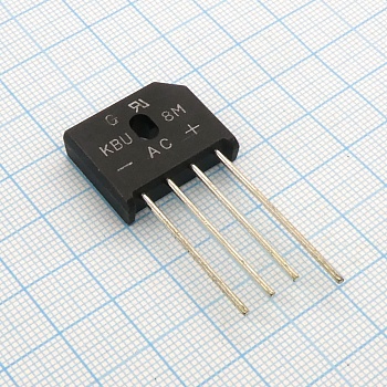 KBU8M - Диодный мост 8А 1000В