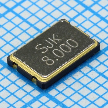 SJK-6F-8.000-16-30-100-B-50 - Резонатор кварцевый 8МГц