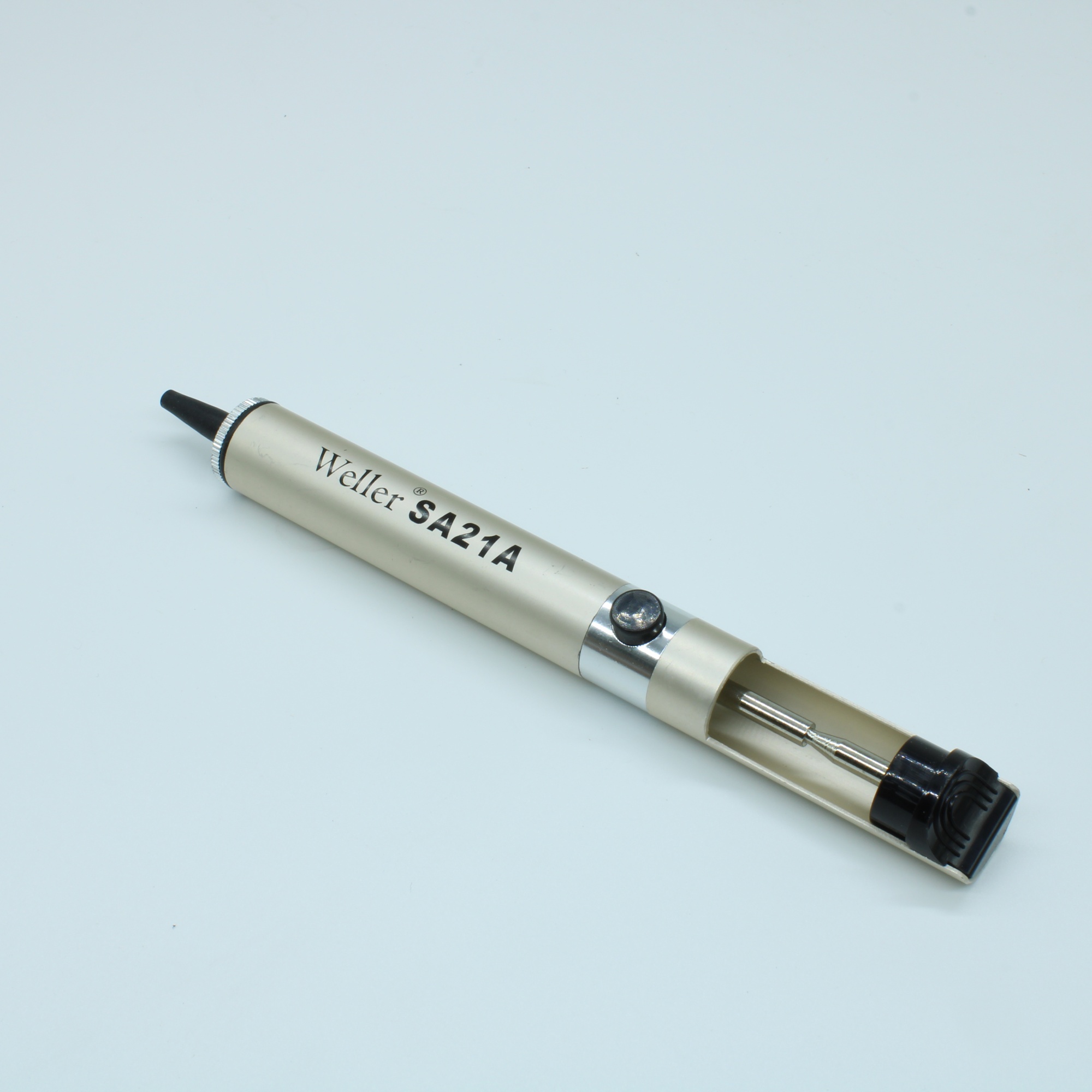 DESOLDERING PUMP SA21A - Оловоотсос механический вакуумный в антистатическом исполнении, длина 200мм