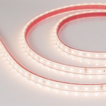 Лента герметичная RTW-PS-A80-10mm 24V Warm3500 (6 W/m, IP67, 2835, 50m) 028533(2) - Светодиодная лента (монтажная бобина 50м) RTW-PS-A80, герметичная IP67 (PS-силиконовая экструзия). Светодиоды 2835, 80 шт/м (4000 шт на 50 м), белая плата, ширина 10 мм, с