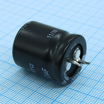 LG250M0100BPF-2225 - С защёлкиваемыми выводами 250V  100uF ±20%, стандартные, 2000часов, -20...+105°С