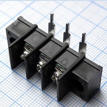 DG25R-A-03P-13-00A(H) - Барьерный клеммный блок 3 контакта. Серия DG25R-A