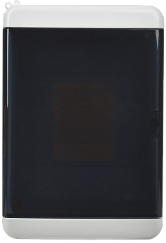 Корпус пластиковый навесной на 4 модуля КМПн-4 IP41 TEKFOR Mini белый TFM-KP73-N-04-41-K01-K01