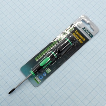 SD-081-P4 - Прецизионная крестовая отвертка (Ph#1 х 50 мм) с вращающейся ручкой