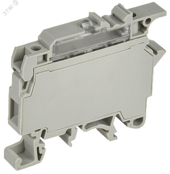 Колодка клеммная CTS-F с предохранителем 4мм2 серая YCT14-00-K03-004