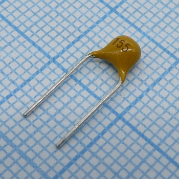 TS170R1H155MSBFB0R - Конденсатор керамический многослойный 1.5мкФ 50В Y5V ±20% радиальный 5.08мм 85°C россыпь