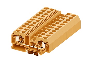 Проходная клемма 216922 - Проходная клемма, TA16, тип фиксации провода: пружинный, номинальное сечение: 16 мм кв., 76A, 800V, ширина: 12 мм, цвет: синий, тип монтажа: DIN 35