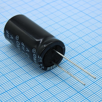 EXR101M2EB - Конденсатор алюминиевый электролитический 100мкФ 250В ±20% (16 X 31.5мм) радиальный 7.5мм 675мА 5000час 105°С россыпь