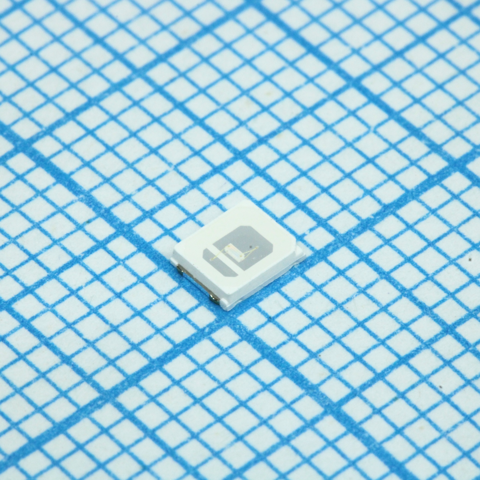 HL-A-2835H421BC-S1-08 - Светодиод smd 2,8х3,5мм/синий/460нм/780-1100мКд при 60мА/максимальный ток 60мА/0.2Вт/2.8-3.4v/120°