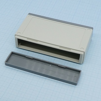 G1814 - Пластиковый корпус светло-серого цвета из высокопрочного ABS пластика