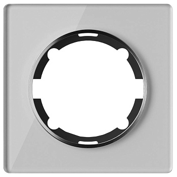 Рамка 1-м Garda стеклянная сер. 2E52101302 2234934