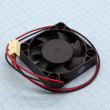 EC4010H12C - Вентилятор 12В, 40х40х10мм, 1 подшипник качения/1 подшипник скольжения, 5500 об/мин