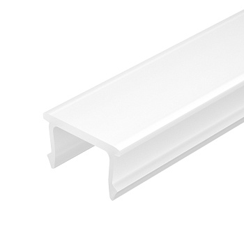 Экран ARH-PLINTUS-FANTOM-2000 Opal 035644 - Матовый экран для профиля ARH-PLINTUS-FANTOM. Плоский, длина 2000мм. Цена за 1 м.