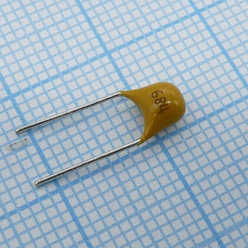 TS170R1H684KSBBB0R - Конденсатор керамический многослойный 0.68мкФ 50В X7R ±10% радиальный 5.08мм 125°C россыпь