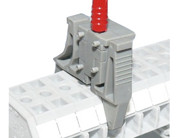 Тестовый адаптер UJ2-2.5/2X2CJ - Тестовый адаптер, для клемм UJ2-2.5/2X2, цвет: серый