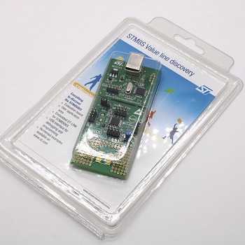 STM8SVLDISCOVERY - Демокомплект на основе STM8S00 value line. в состaве: внешние выводы, кнопки, LED, ST-Link