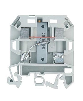 Клемма потенц. 9785U/2 KOHM - Клемма со встр. потенциометром, тип фиксации провода: винтовой, номинальное сечение: 2,5 мм кв., ширина: 12 мм, цвет: серый, тип монтажа: DIN 35