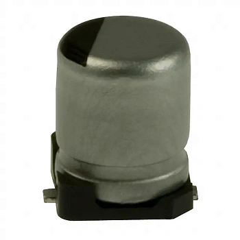 EEE1CA100SR - конденсатор электролитический 16В 10мкФ 20% 28мА 2000h SMD 4x5.4мм