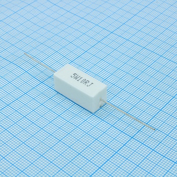 L-KLS6-SQP-5W-10RJ - Резистор аксиальный цементный 5Вт 10Ом ±5%