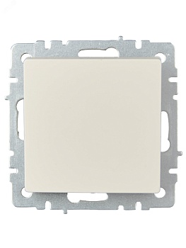 Выключатель 1-кл. СП BRITE ВС10-1-4-БрКр 10А самовозвратн. беж. BR-V14-0-10-K10