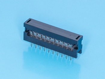 FDC-20 - Разъем 2х10 контактов на плату для наколки на шлейф