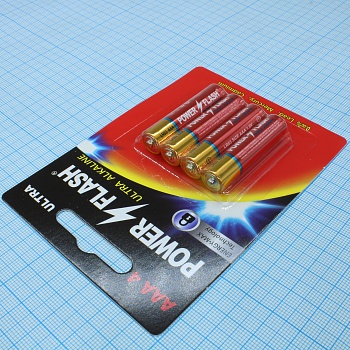 LR03 ULTRA B4 - Элемент питания алкалиновый AAA 1.5v BL4