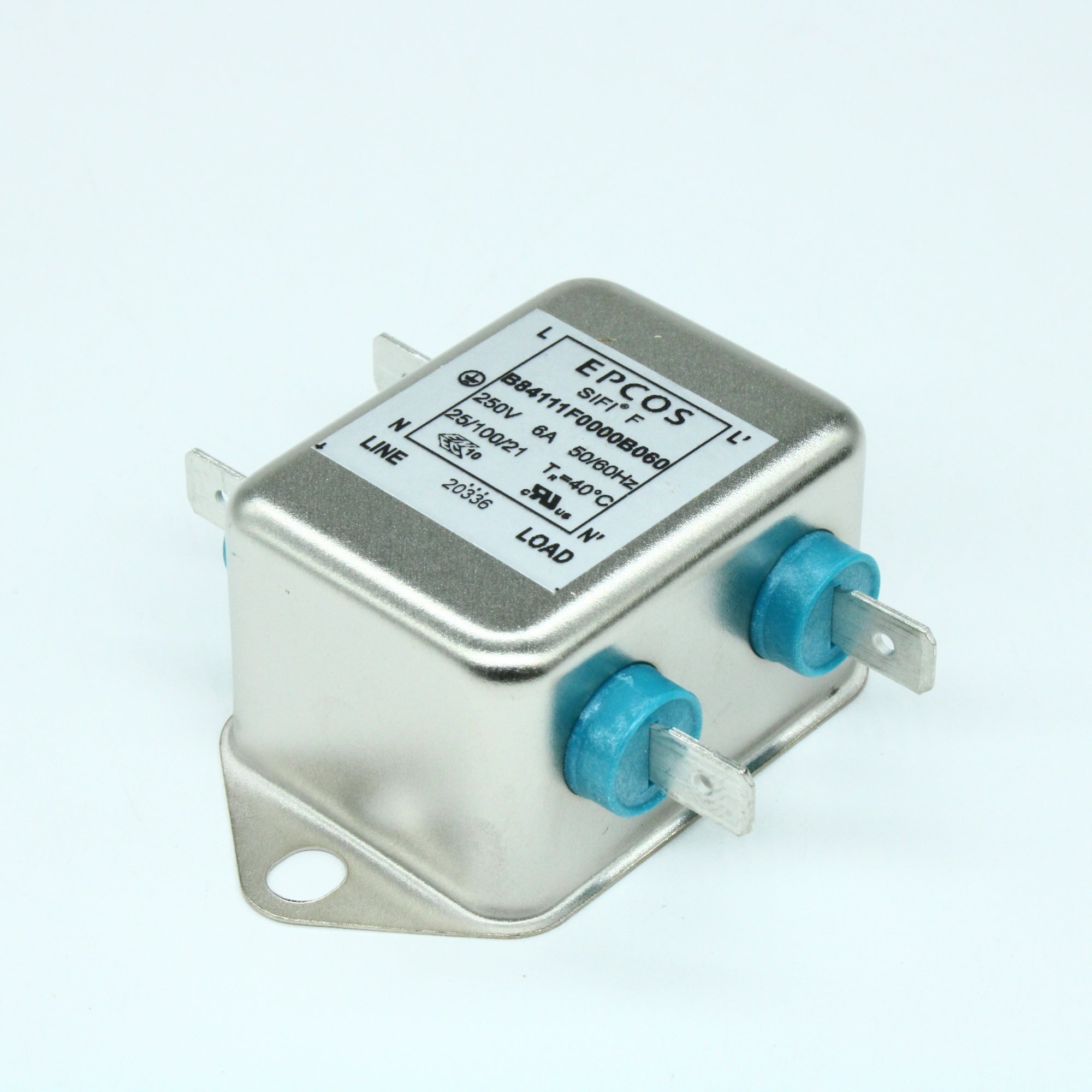 B84111F0000B060 - Сетевой фильтр 50/60Гц 6A 250В монтаж на фланец