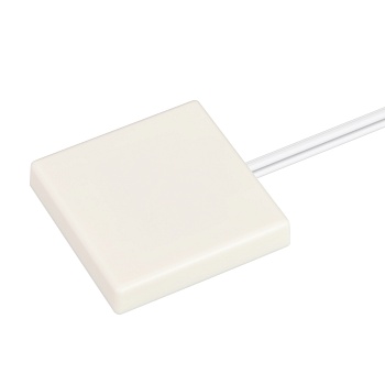 Диммер SR-PRIME-UP-40x40-WH (12-24V, 48-96W, TOUCH) 039749 - Накладной сенсорный диммер для лент 12-24 В для столешницы (материал дерево или стекло) или зеркал толщиной до 30 мм. Цвет - белый. Питание/рабочее напряжение DC 12-24 В, максимальный ток 4 A на