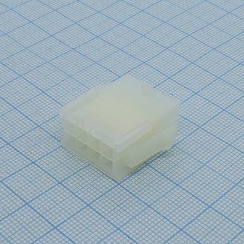 39012081 - Корпус разъема,  Вилка, 8 конт.(2х4) шаг 4.2 мм Серия Mini-Fit