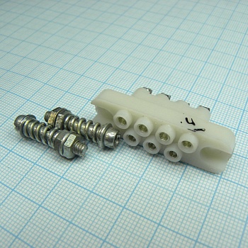 РП10-7 Л-П-О розетка - Соединитель  низкочастотный, прямоугольный, внутреннего монтажа