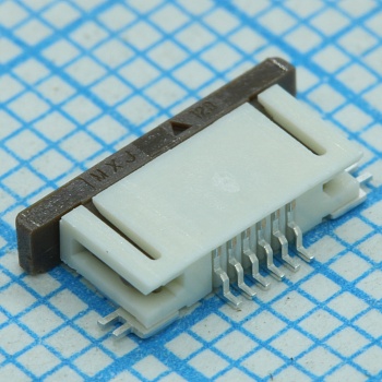 527460633 - Соединитель FFC/FPC угловой 6 контактов 1 ряд шаг 0.5мм