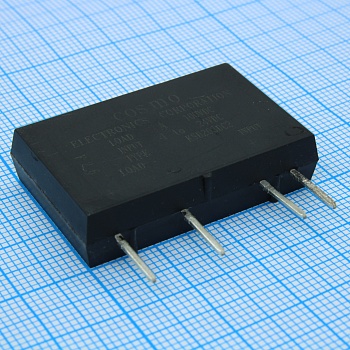 KSD203DC2 - Реле твердотельное для коммутации постоянного тока 100В 3А, вход 4-24В DC, изоляция 4кВ, нормально открытое, -30...+100°C