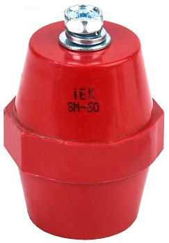 Изолятор SM60 (М8) силовой с болтом YIS11-60-20-B