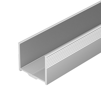 Профиль-держатель WPH-FLOOR22-2000 ANOD 023291 - Алюминиевый профиль-держатель для напольного профиля WPH-FLOOR22-2000