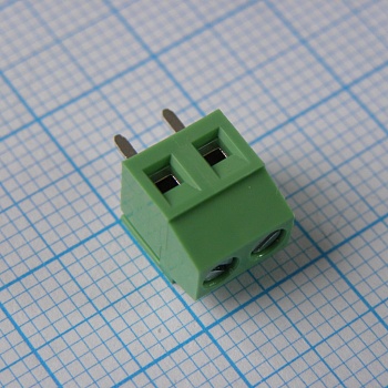 DG381-3.81-02P-14-00A(H) - Винтовой клеммный блок. Серия DG381-3.81