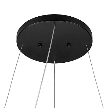 Потолочная чаша SL-CANOPY-D250 (BK) 032914 - Потолочная чаша для радиусных светильников из профиля серии ARC. Используется при подвесном монтаже. Материал сталь, цвет черный. Размеры DxH O250x20мм. В комплект входят: потолочная чаша, трос 1,5м.-2шт., трос