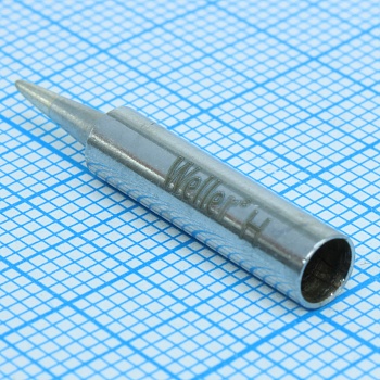 XNT H soldering tip 0,8mm - Жало для паяльника WXP65/WP65/WTP90, тонкий клин 0,8х0,4мм, L=28мм