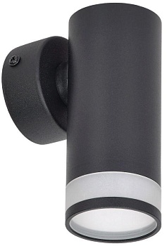 Светильник 4008 настенный под лампу GU10 черн. LT-UBB0-4008-GU10-1-K02