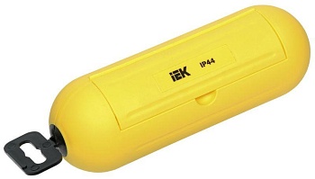 Бокс для защиты кабельного соединения IP44 желтый WBX10-44-K05