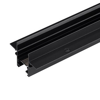 Трек встраиваемый MAG-TRACK-2538-FDW-2000 (BK, 5LN) 046285 - Встраиваемый магнитный трек с фланцем для монтажа в гипсокартонный потолок, длина 2000 мм. DC24V, позволяет диммировать светильники по протоколу DALI. Материал алюминий, цвет черный. Две заглушк