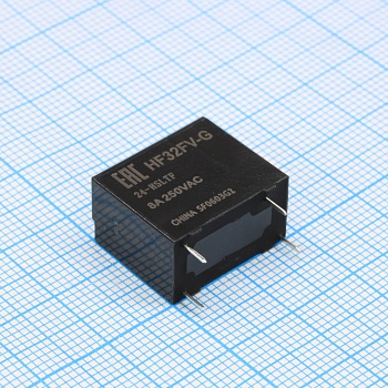 HF32FV-G/24-HSLTF - Реле силовое 10А один контакт на замыкание катушка 24В