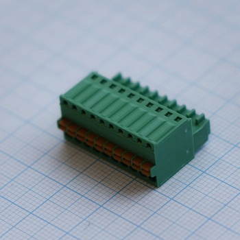 15EDGKD-2.5-10P-14-00A(H) - Разъемный клеммный блок, Серия 15EDGKD-2.5