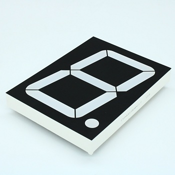 FYS-40011BUHR-11 - 1 разрядный индикатор 101,6мм/красный/640нм/30-60мкд/ОА