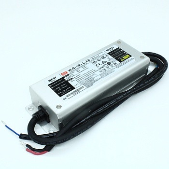 XLG-150-L-AB - AC-DC, 150Вт, стабилизатор тока, IP67, вход 90…305В AC, 47…63Гц, ККМ, выход 700…1050мА/120…214В (режим пост. мощности), изоляция 3750В AC, в кожухе 180х63х35.5мм, -40…+90°С (корпус), встр. потенциометр, димминг 3 в 1
